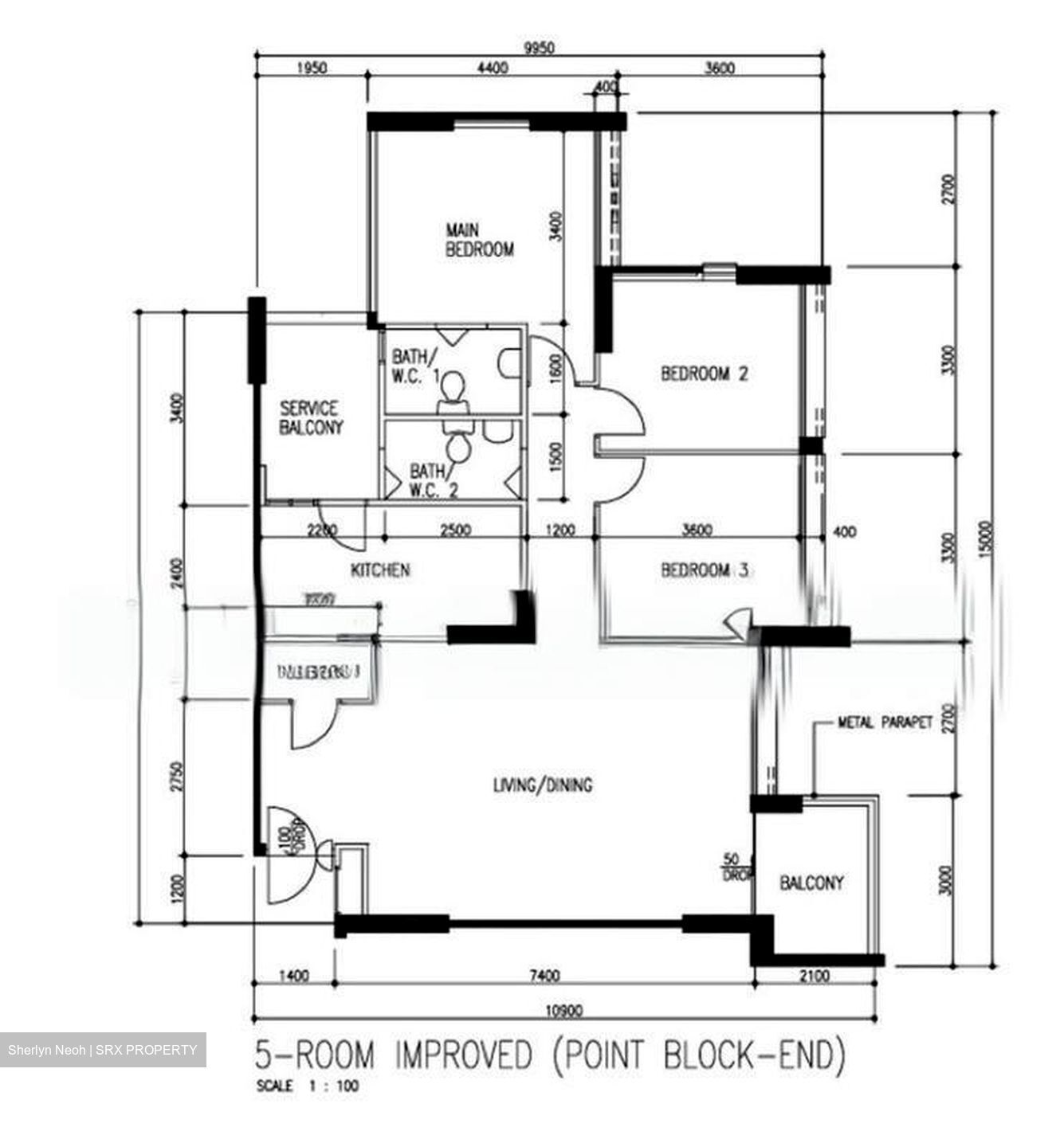 Blk 267 Toh Guan View (Jurong East), HDB 5 Rooms #524896031